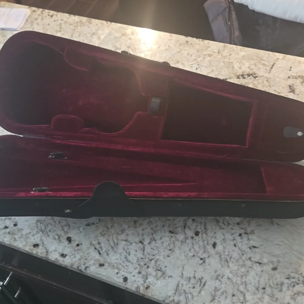 Violin Case Black Lightweight  Size  4/4 - Picture 5 of 6